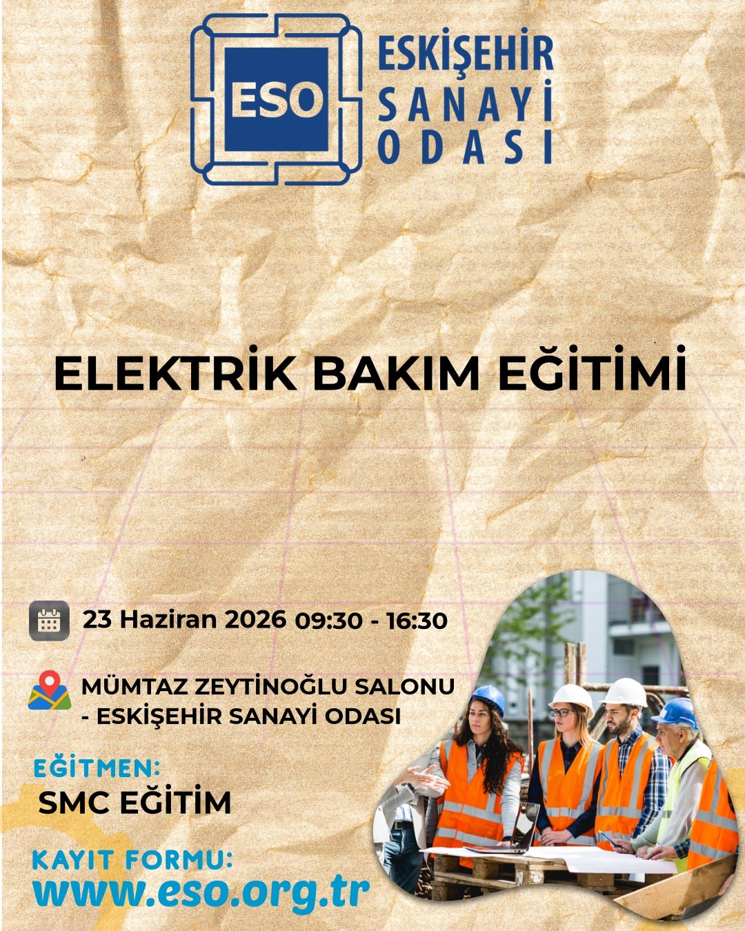 Eskişehir Sanayi Odası'ndan Eğitim Duyurusu