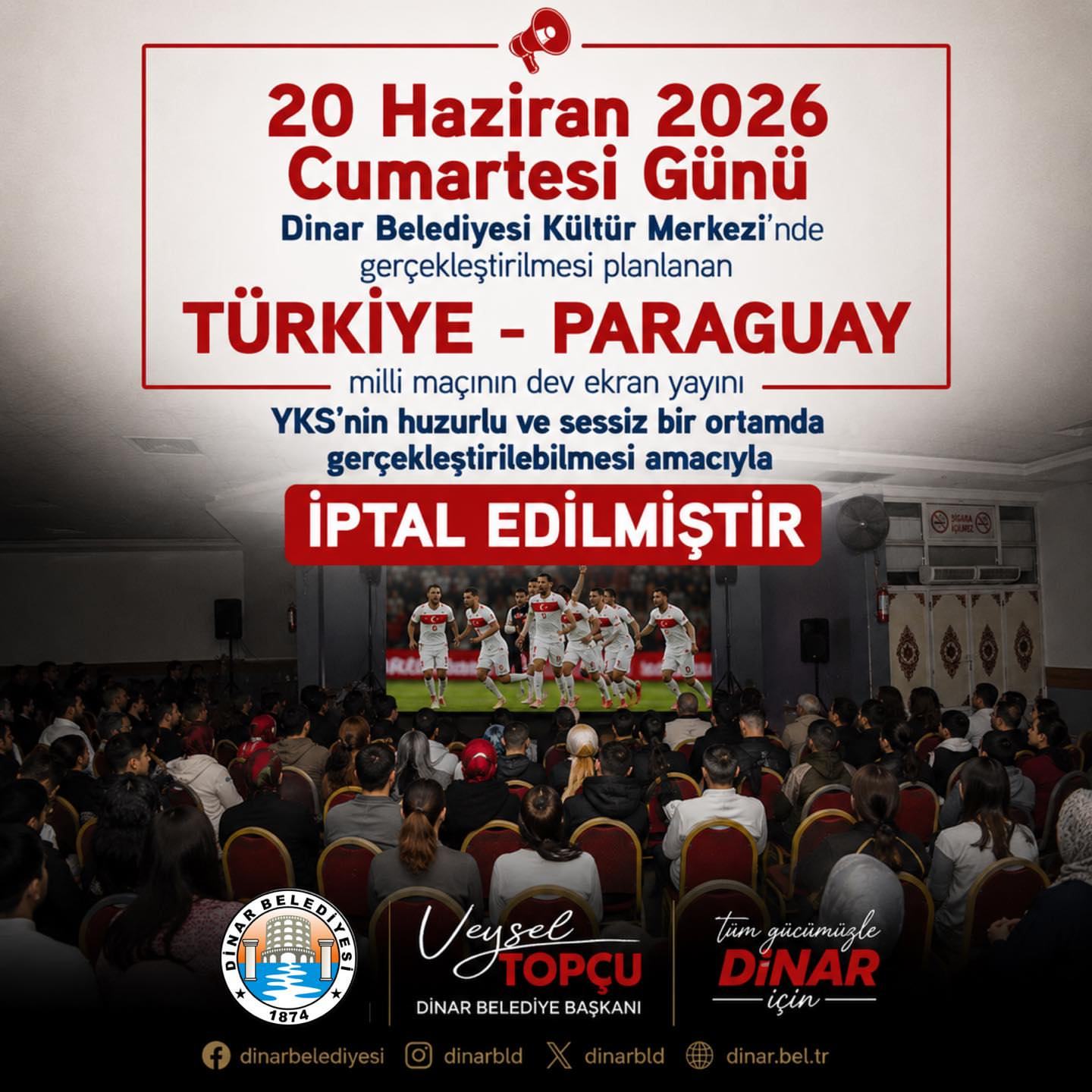 Dinar Belediyesi, YKS Öğrencilerine Destek Sağladı