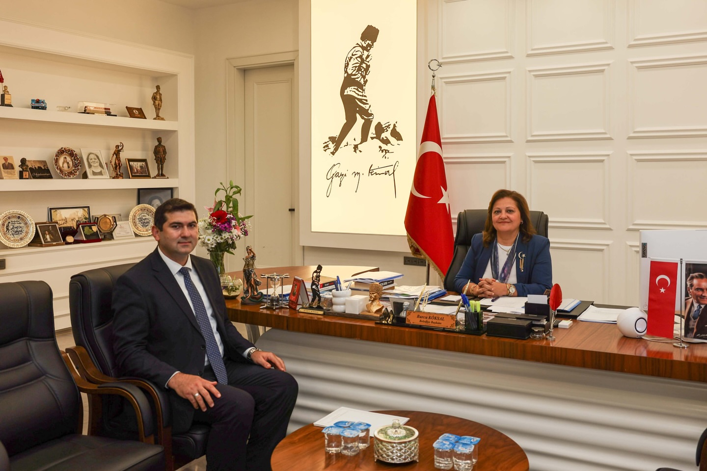 İl Müdürü Çelikbaş'tan Başkan Köksal'a Ziyaret