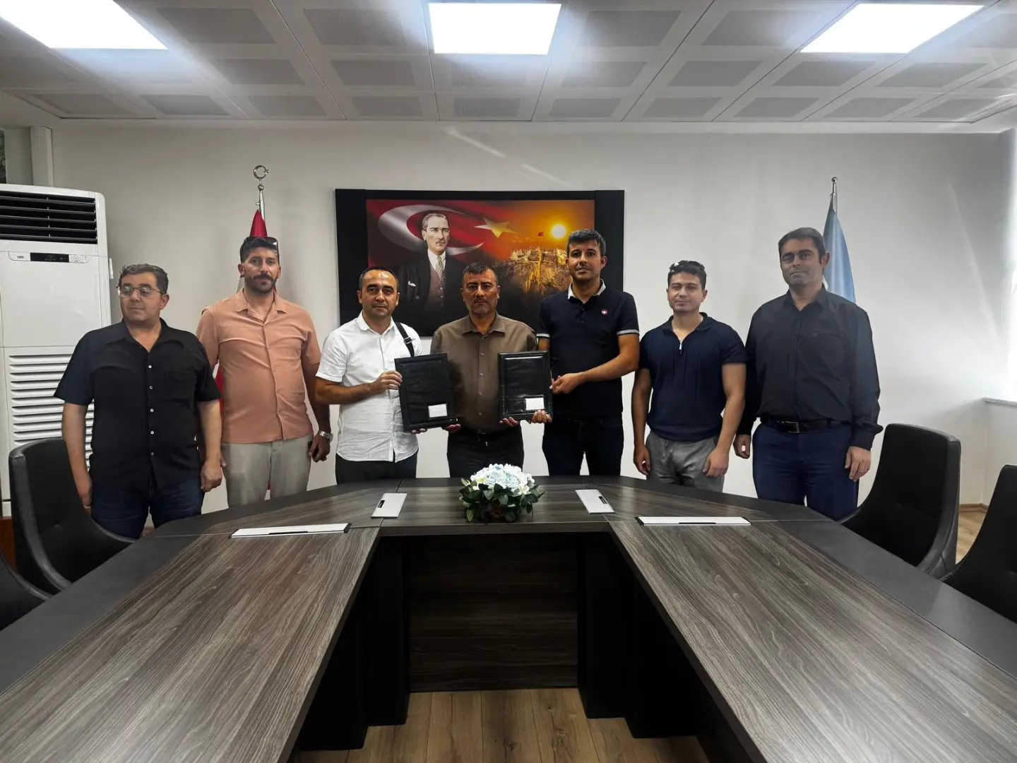 Güneş enerji santrali kesin kabulü yapıldı