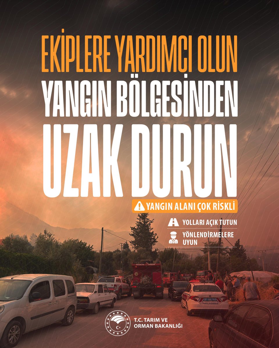 Orman Yangınlarına Dikkat Çekildi