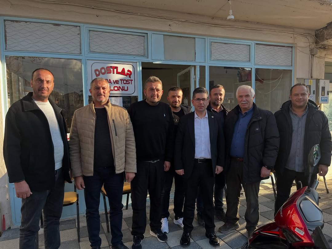 Isparta Milletvekili Yalım Halıcı'nın Gelendost İlçe Başkanı'nın İş Yerini Ziyareti