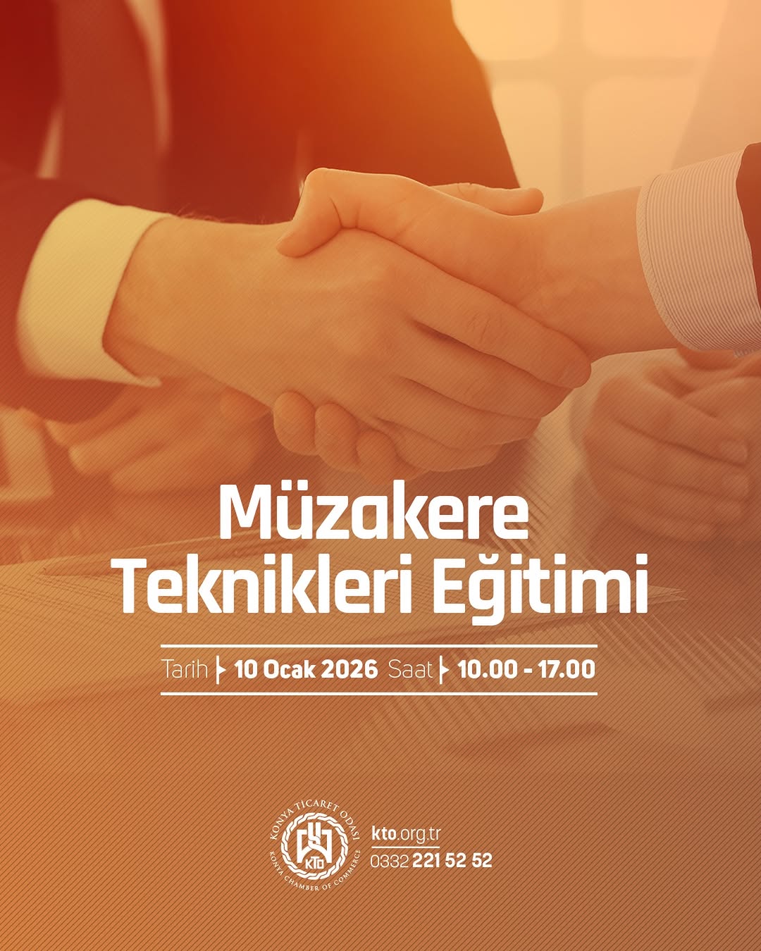Konya Ticaret Odası Müzakere Teknikleri Eğitimi