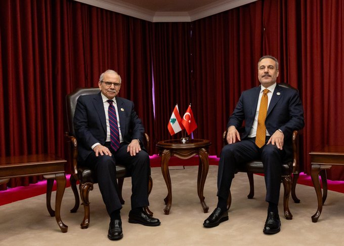 Bakan Fidan, Lübnan Başbakanı ile Görüştü