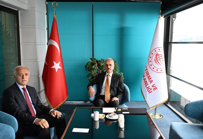 Bakan Uraloğlu DEİK Başkanı ile Görüştü
