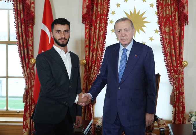 Cumhurbaşkanı Erdoğan, Yönetmeni Kabul Etti