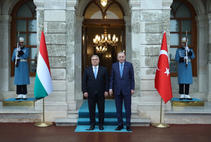 Cumhurbaşkanı Erdoğan Orban'ı Ağırladı