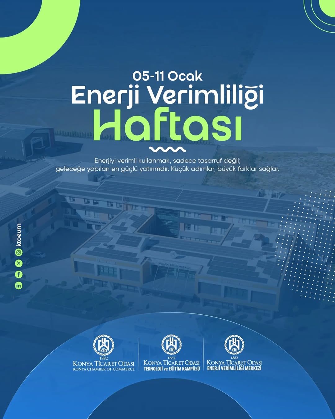 05–11 Ocak Enerji Verimliliği Haftası