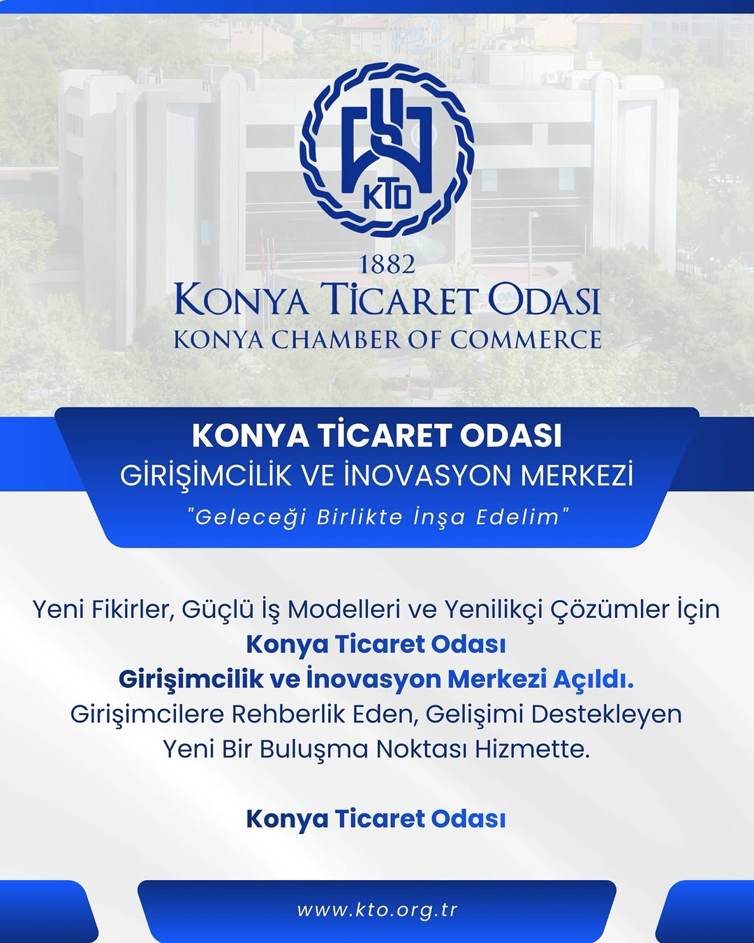 Konya Ticaret Odası Girişimcilik ve İnovasyon Merkezi Açıldı