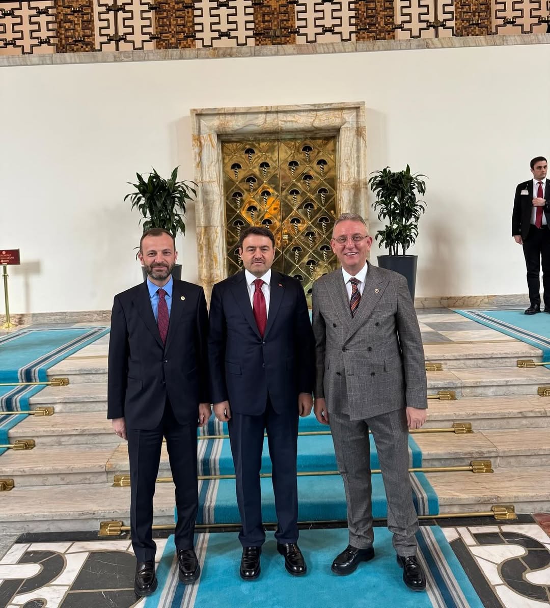 TBMM Kütahya Valisi Musa Işın'ı Ağırladı