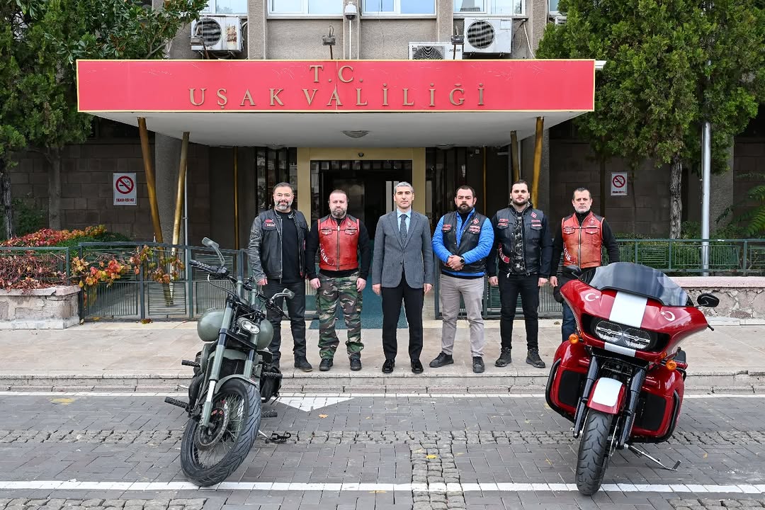 Anatolian Soldiers Motor Kulübü Vali'yi Ziyaret Etti