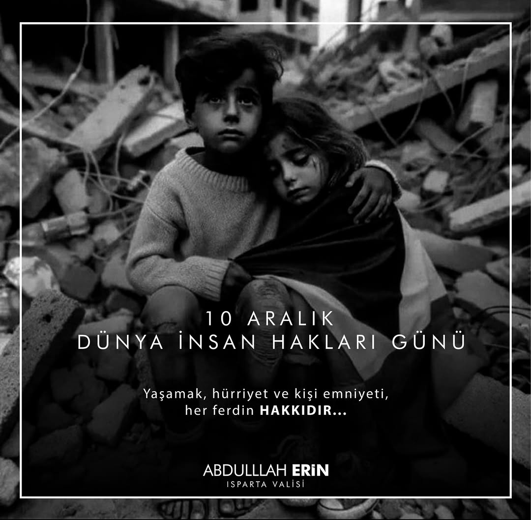 Dünya Genelinde Temel Hakların İhlal Edildiği Günde Mesaj