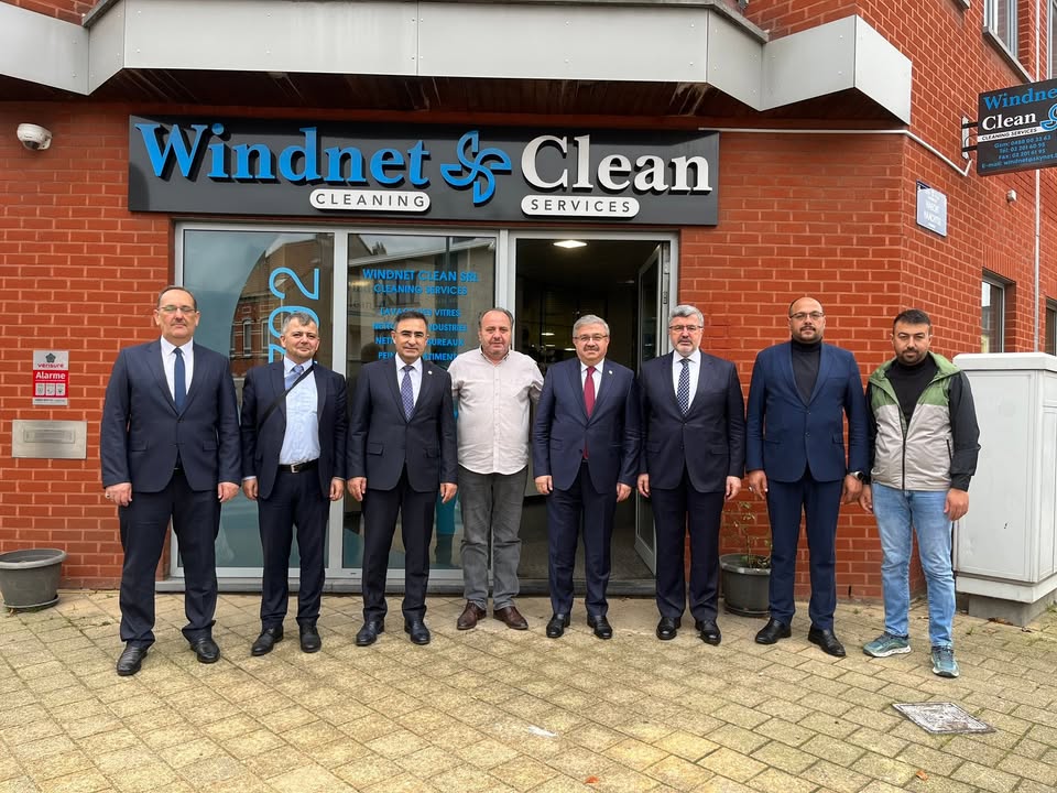 Afyonkarahisar Milletvekili İbrahim Yurdunuseven'in Brüksel Ziyareti