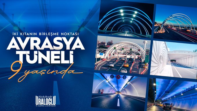 Avrasya Tüneli Bir Yaşında