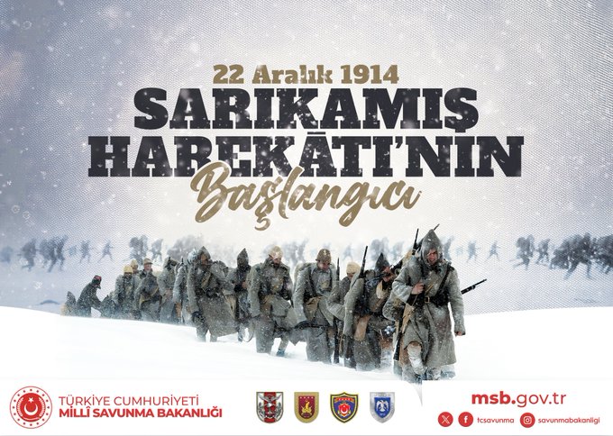 Sarıkamış Destanı Anılıyor