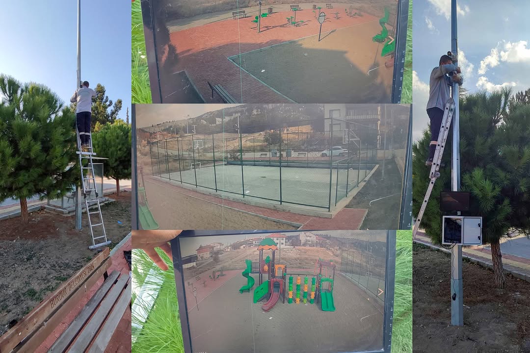 Burdur Belediyesi Parklarında Güvenlik Kameraları Aktif!