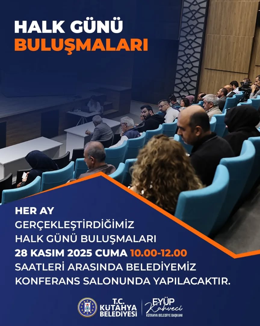 Kütahya Belediyesi Halk Günü Buluşmaları Devam Ediyor