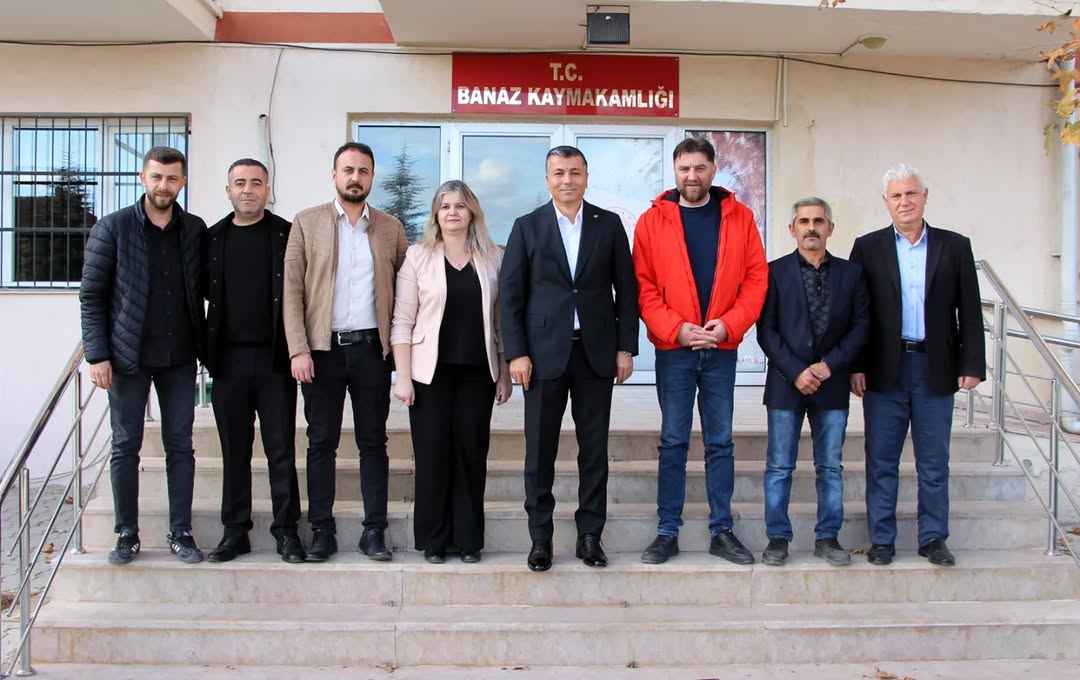 Banaz Kaymakamlığı'ndan Merkez Mahalle Muhtarlarına Ziyaret