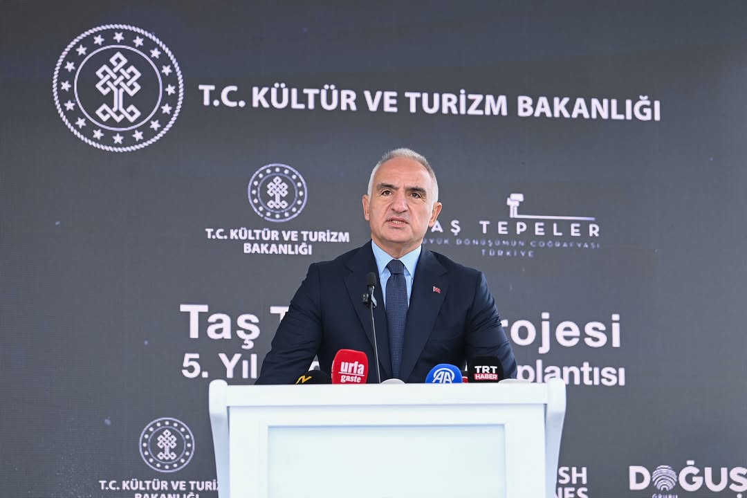 Türkiye Cumhuriyeti Kültür ve Turizm Bakanlığı'nın Taş Tepeler Projesi'ne İlişkin Yeni Bulguları Paylaşımı