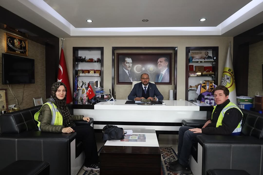Bayat Belediyesi'nden Erg Bayat Hızlı Tren Şantiyesi Halkla İlişkiler Ziyareti