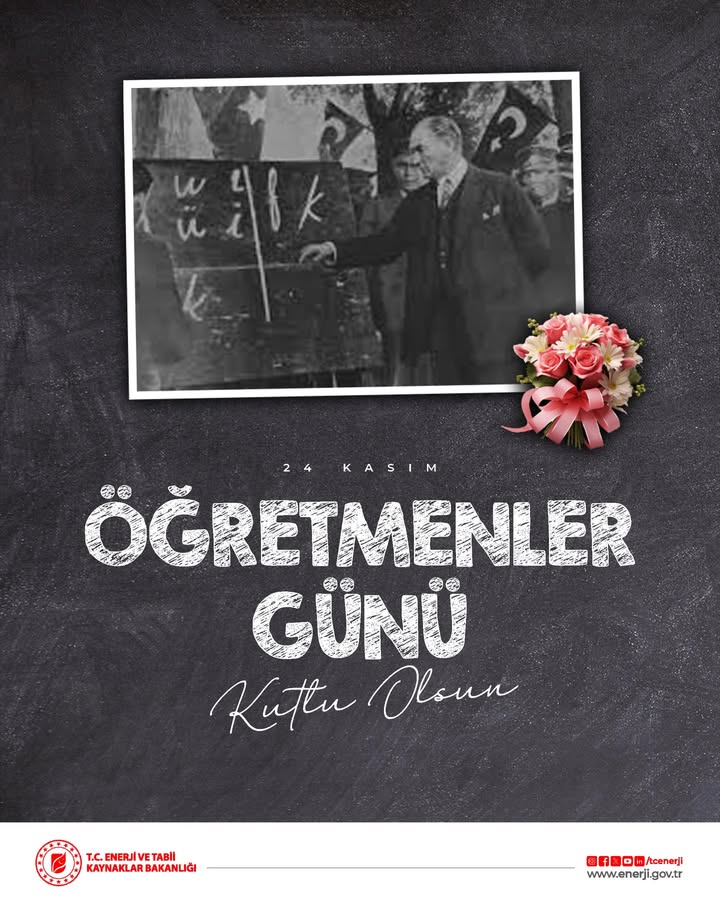 24 Kasım Öğretmenler Günü Kutlaması