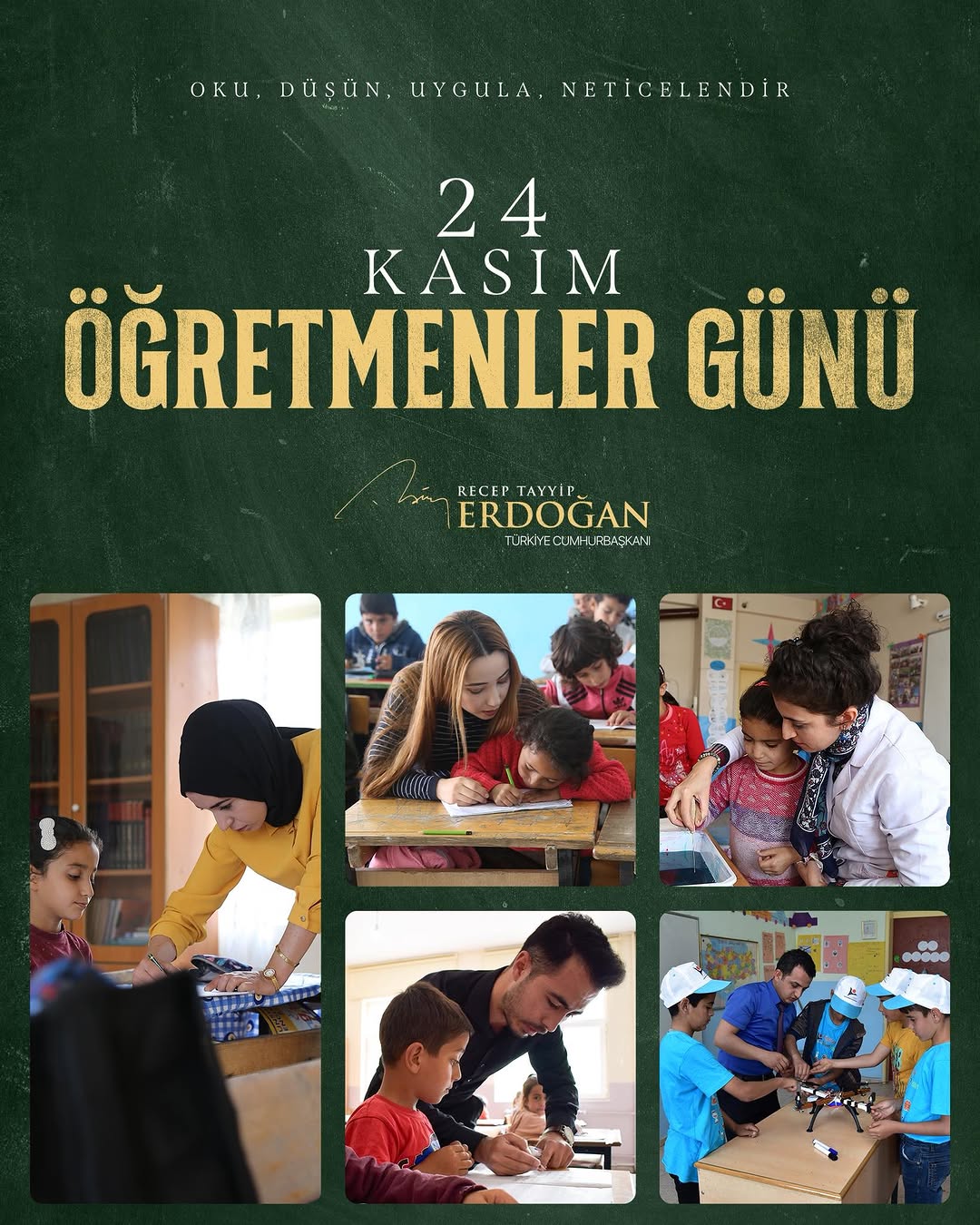 Öğretmenlerimiz Toplumumuzun Temel Taşıdır