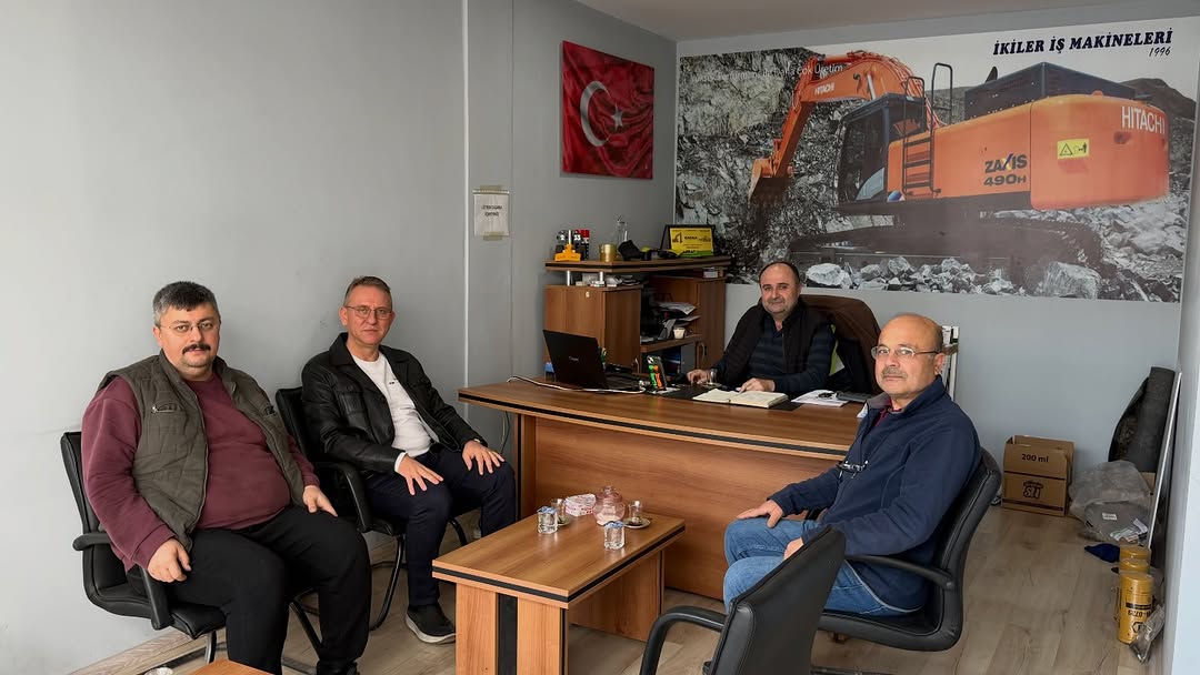 Tavşanlı'da İş İnsanı Kamil Usluer Ziyareti