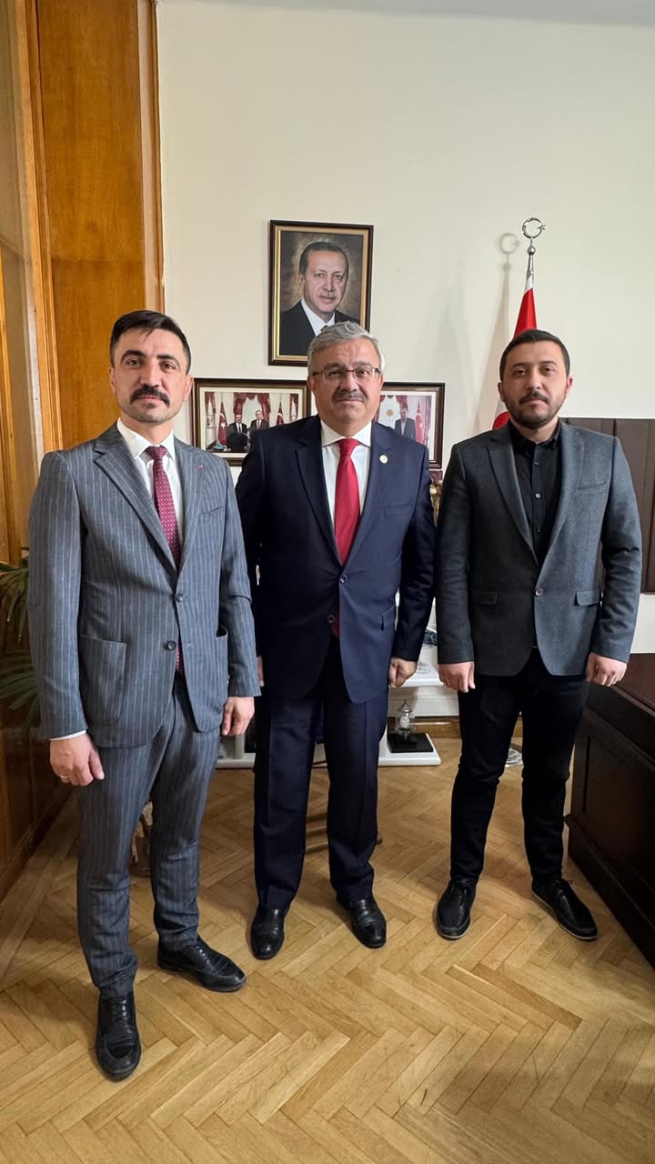 TBMM'de Gazlıgöl Belediye Başkanı Mustafa Güngör'ü Ağırlayan Afyonkarahisar Milletvekili