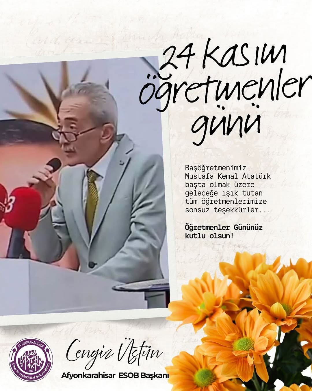 Öğretmenler Günü Kutlaması: Ahilik Geleneği ve Öğretmenlik