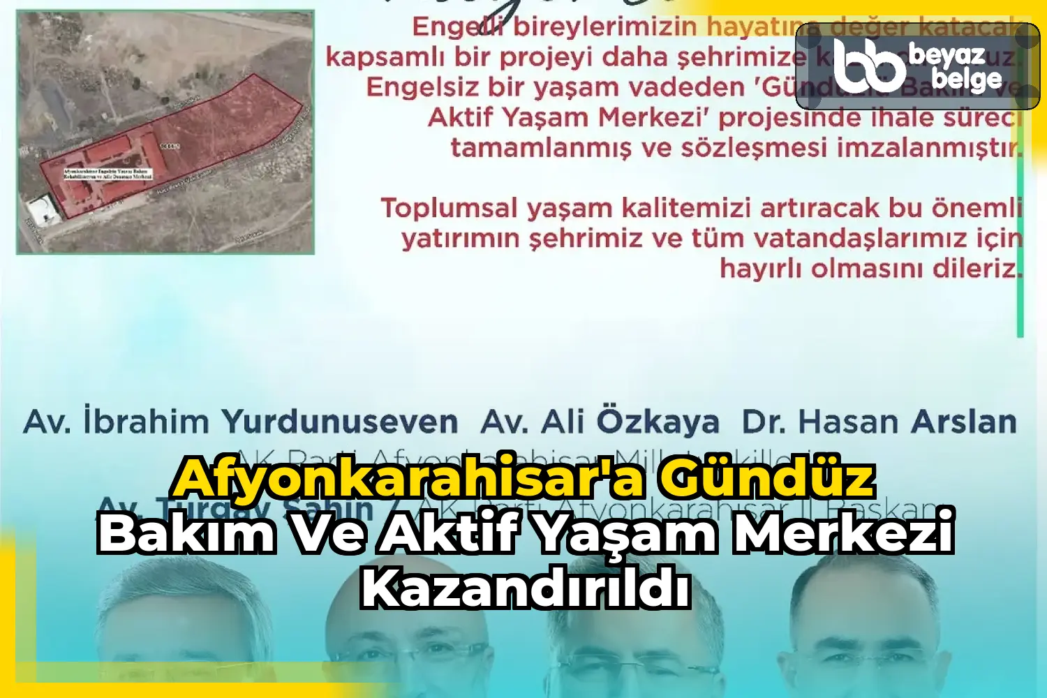 Afyonkarahisar'a Gündüz Bakım ve Aktif Yaşam Merkezi Kazandırıldı