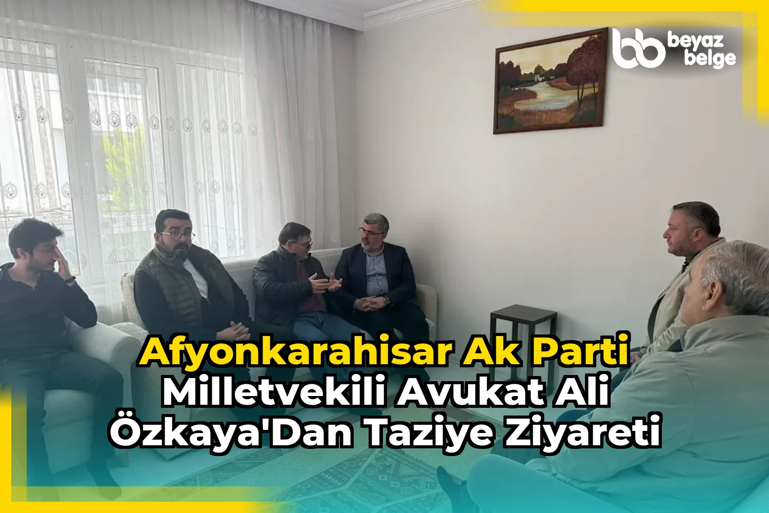 Afyonkarahisar AK Parti Milletvekili Avukat Ali Özkaya'dan Taziye Ziyareti
