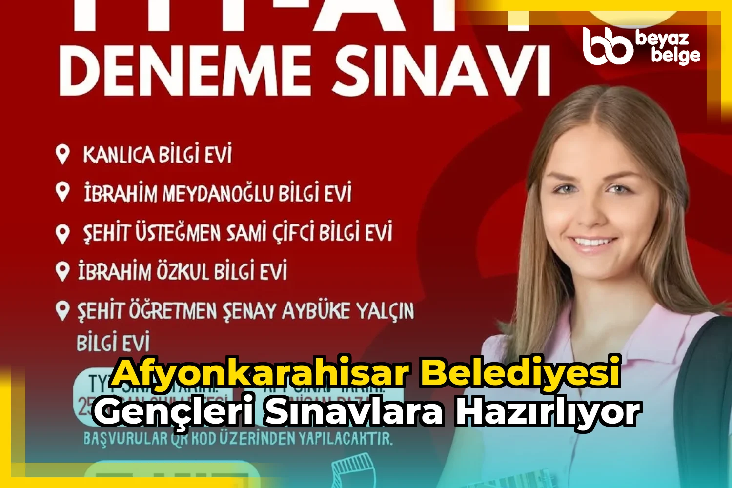 Afyonkarahisar Belediyesi Gençleri Sınavlara Hazırlıyor