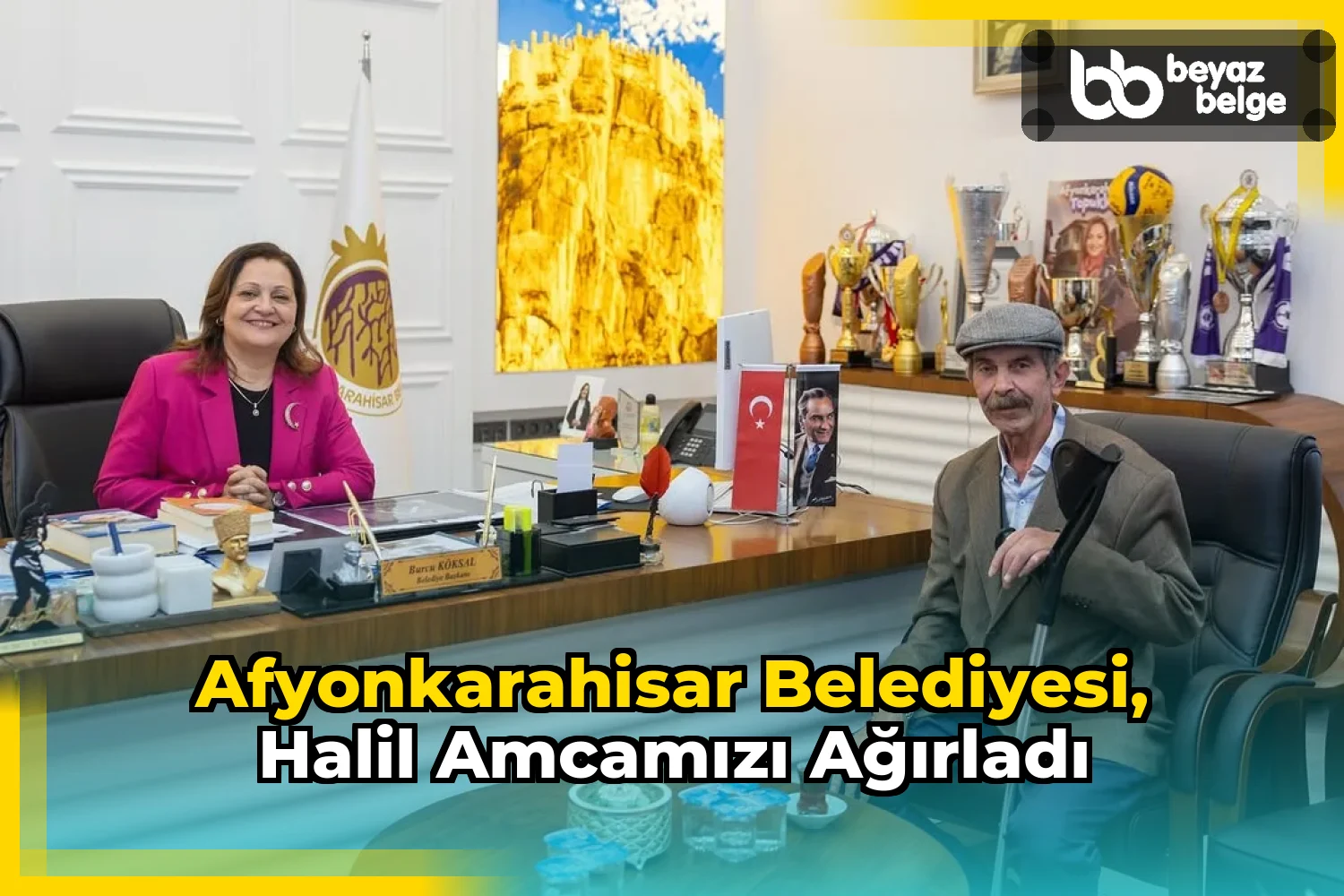 Afyonkarahisar Belediyesi, Halil Amcamızı Ağırladı