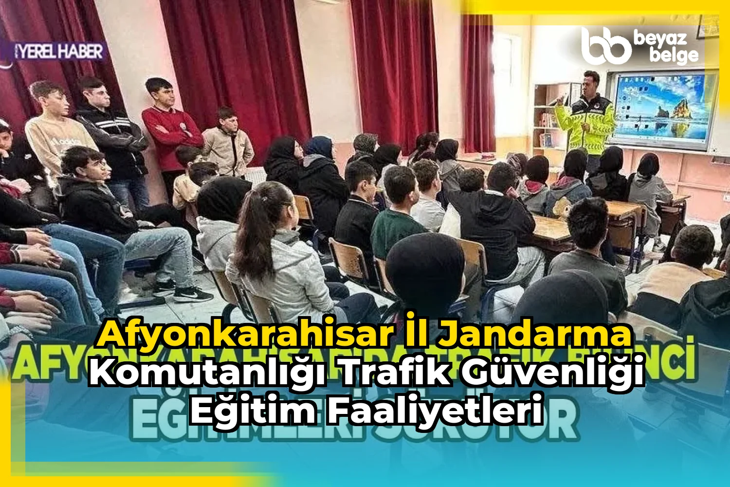 Afyonkarahisar İl Jandarma Komutanlığı Trafik Güvenliği Eğitim Faaliyetleri