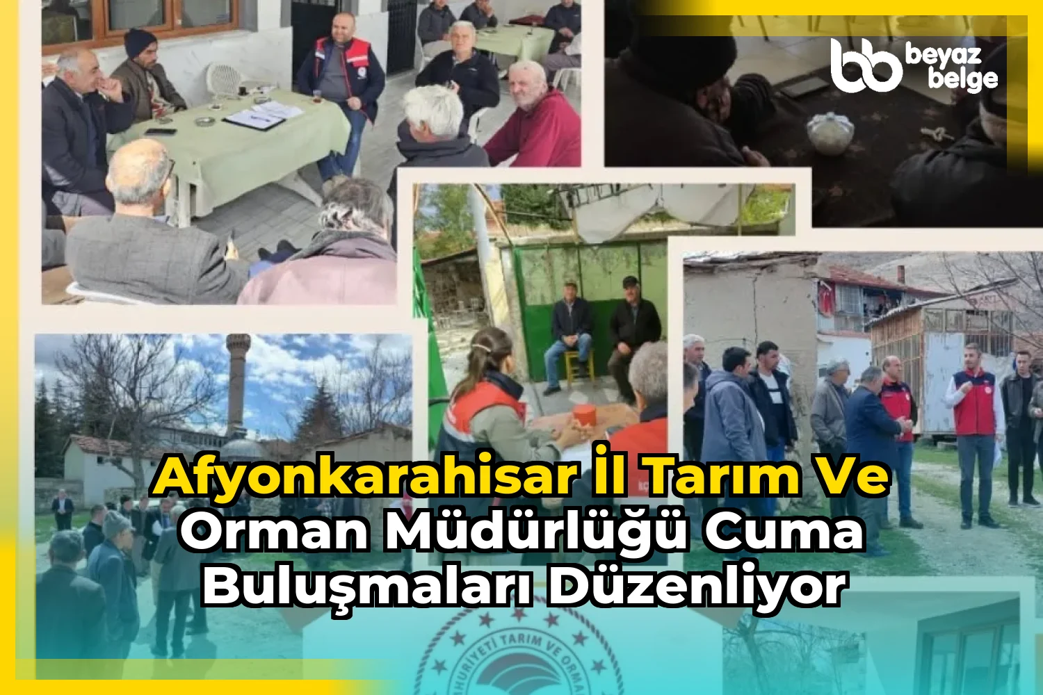 Afyonkarahisar İl Tarım Ve Orman Müdürlüğü Cuma Buluşmaları Düzenliyor