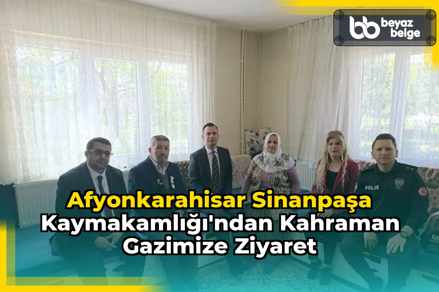 Afyonkarahisar SinanPaşa Kaymakamlığı'ndan Kahraman Gazimize Ziyaret