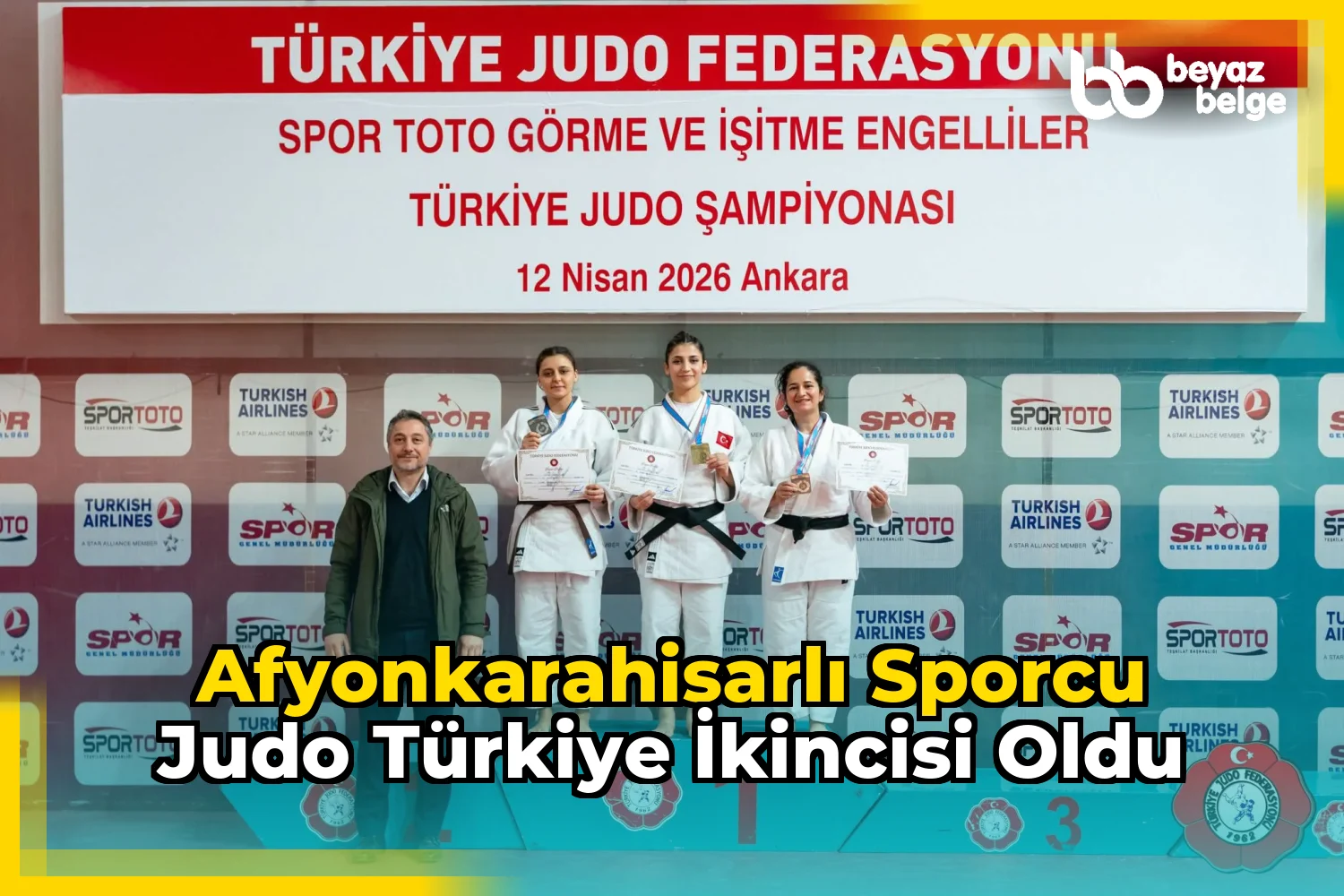 Afyonkarahisarlı Sporcu Judo Türkiye İkincisi Oldu