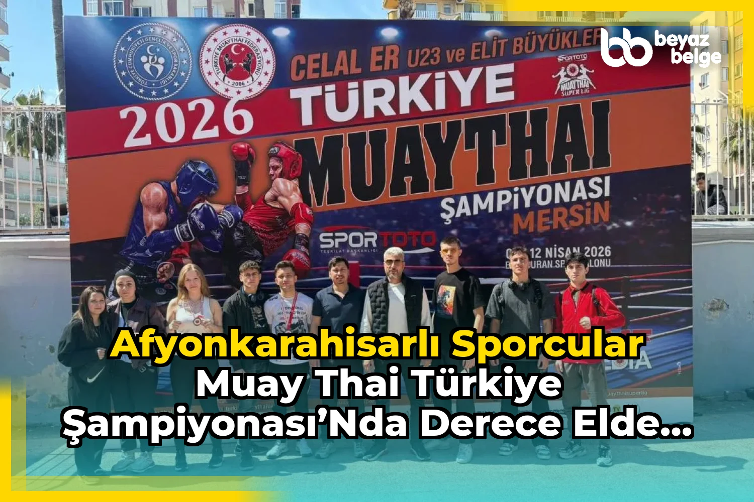 Afyonkarahisarlı Sporcular Muay Thai Türkiye Şampiyonası’nda Derece Elde Etti