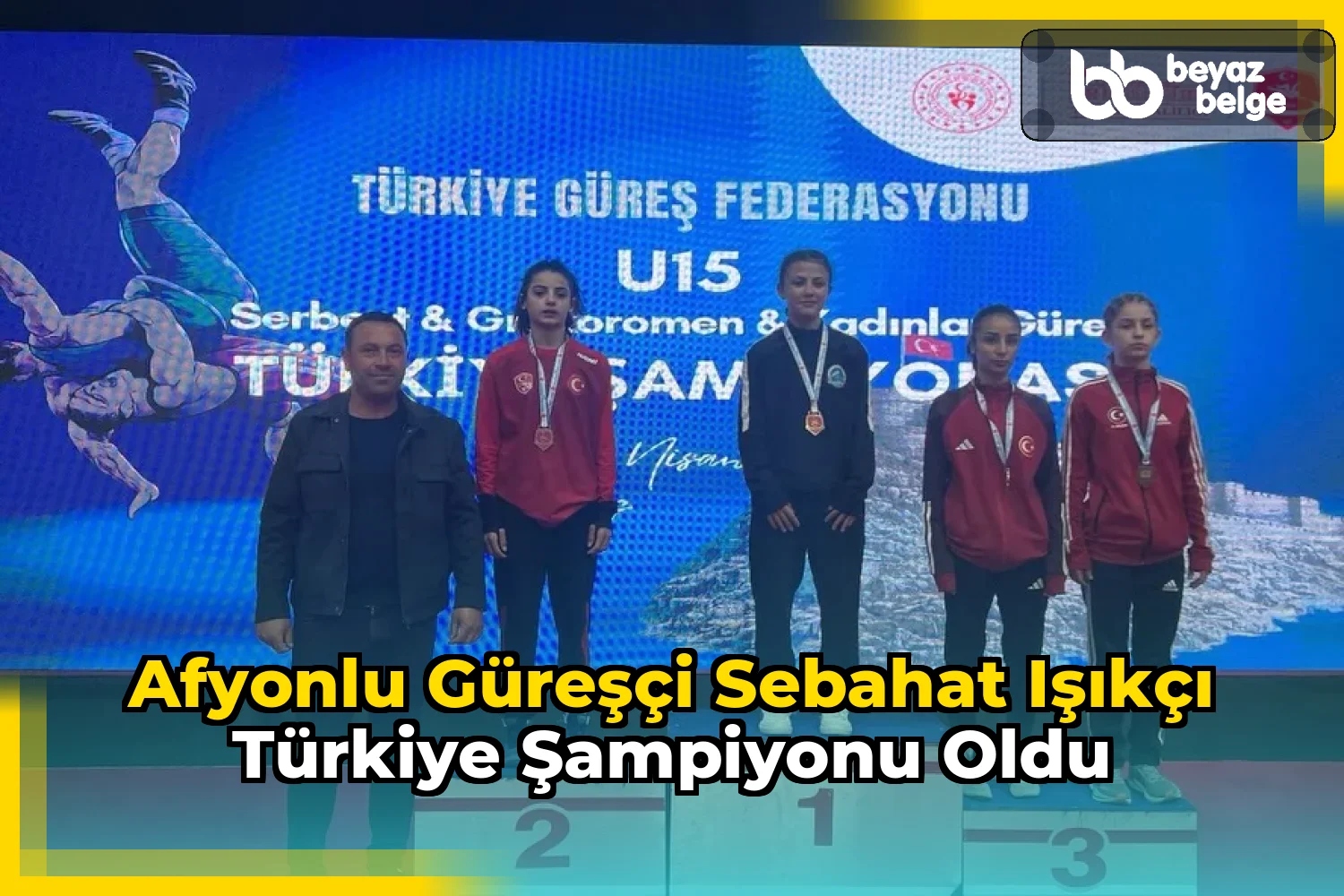 Afyonlu Güreşçi Sebahat Işıkçı Türkiye Şampiyonu Oldu
