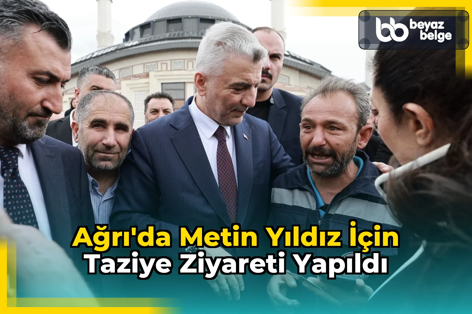 Ağrı'da Metin Yıldız için taziye ziyareti yapıldı
