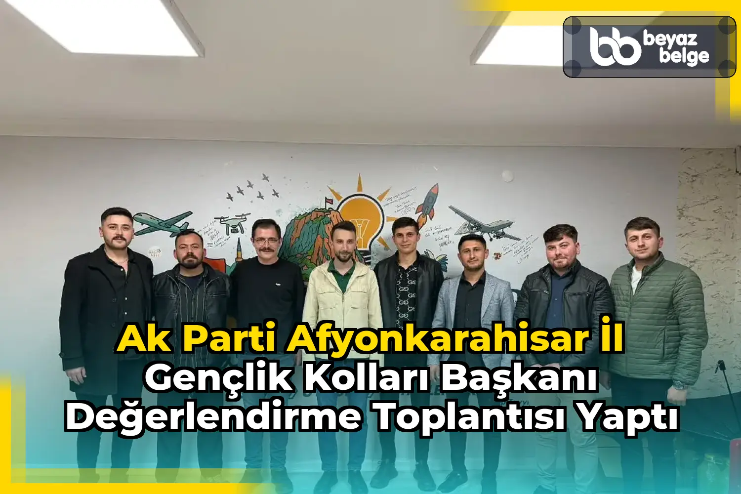 Ak Parti Afyonkarahisar İl Gençlik Kolları Başkanı Değerlendirme Toplantısı Yaptı