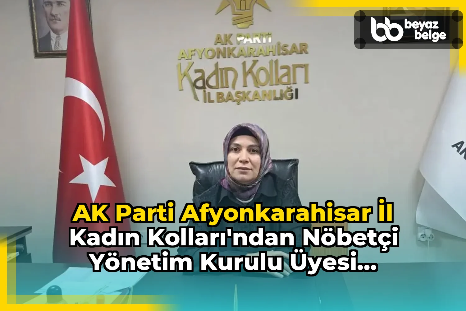 AK Parti Afyonkarahisar İl Kadın Kolları'ndan Nöbetçi Yönetim Kurulu Üyesi Ummahan Akın'a Davet