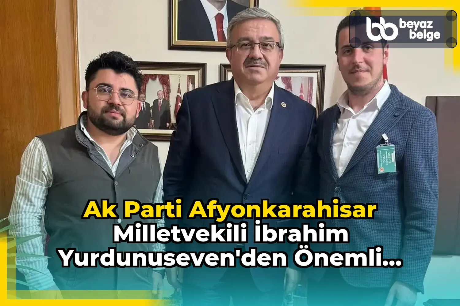 Ak Parti Afyonkarahisar Milletvekili İbrahim Yurdunuseven'den Önemli Ziyaret