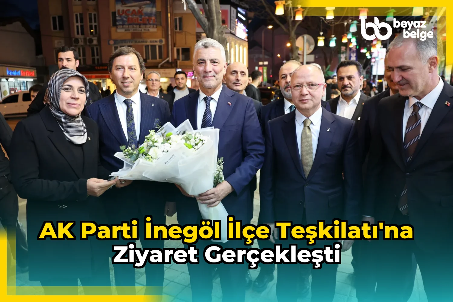 AK Parti İnegöl İlçe Teşkilatı'na Ziyaret Gerçekleşti