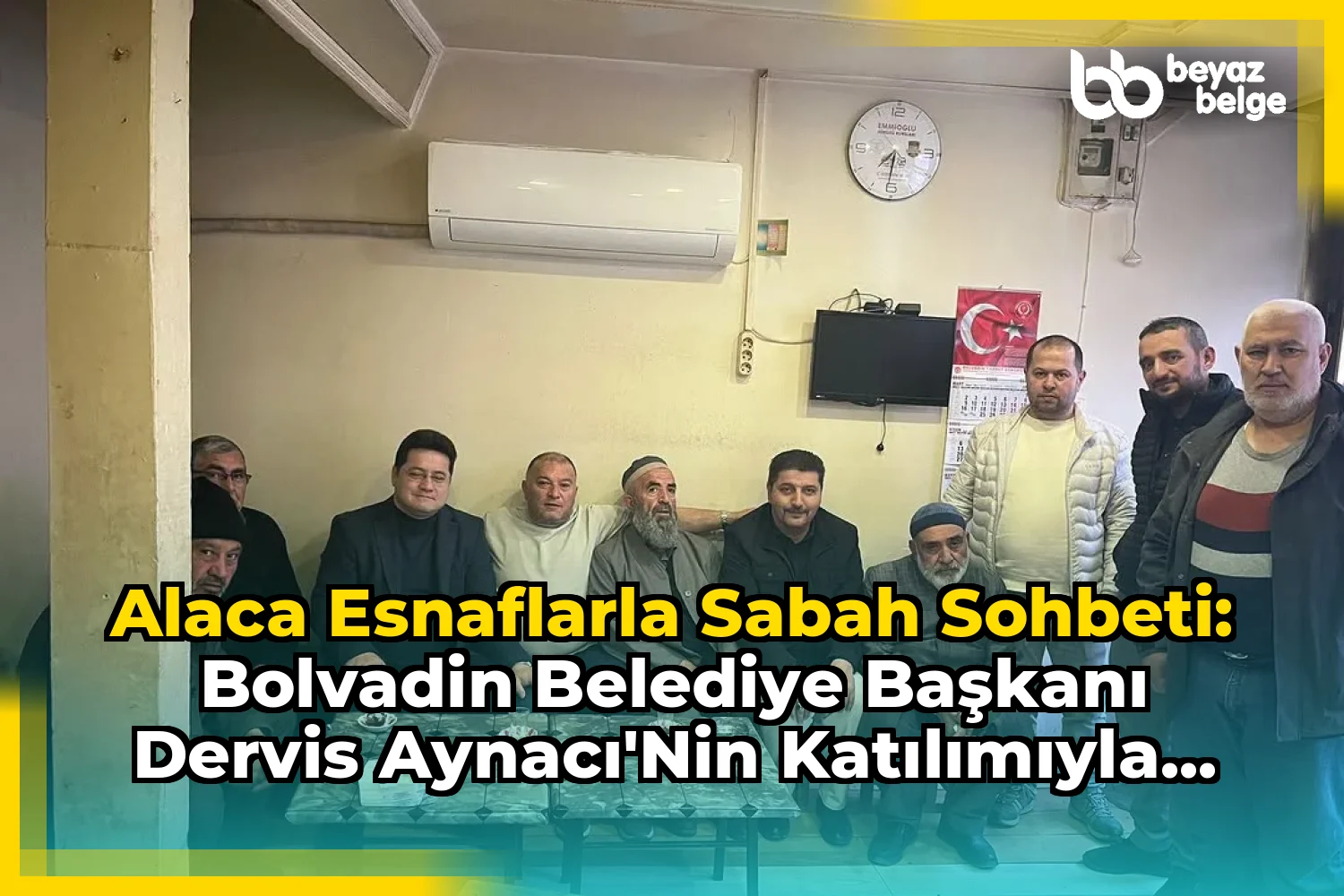Alaca Esnaflarla Sabah Sohbeti: Bolvadin Belediye Başkanı Dervis Aynacı'nin Katılımıyla...