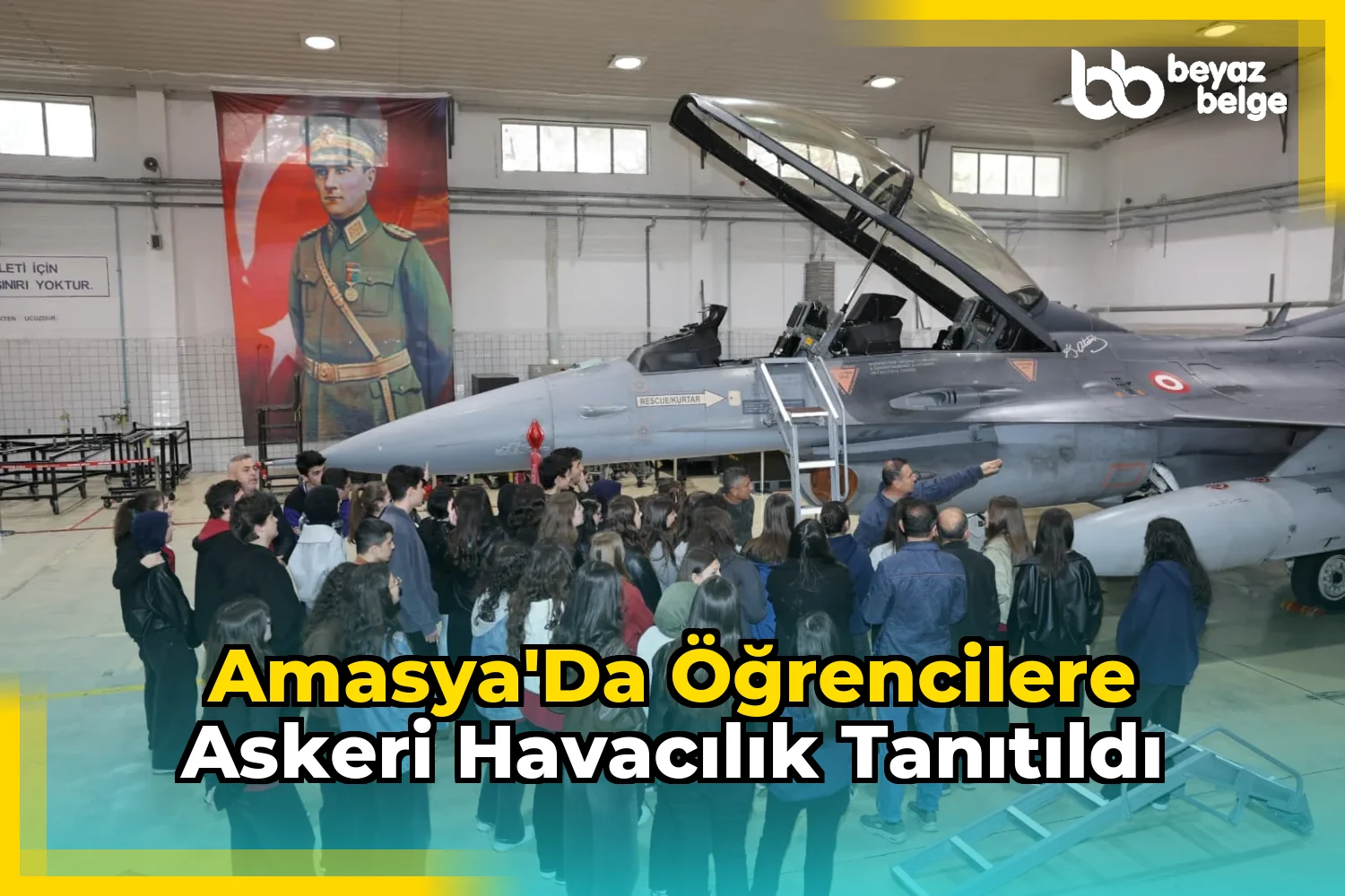 Amasya'da Öğrencilere Askeri Havacılık Tanıtıldı