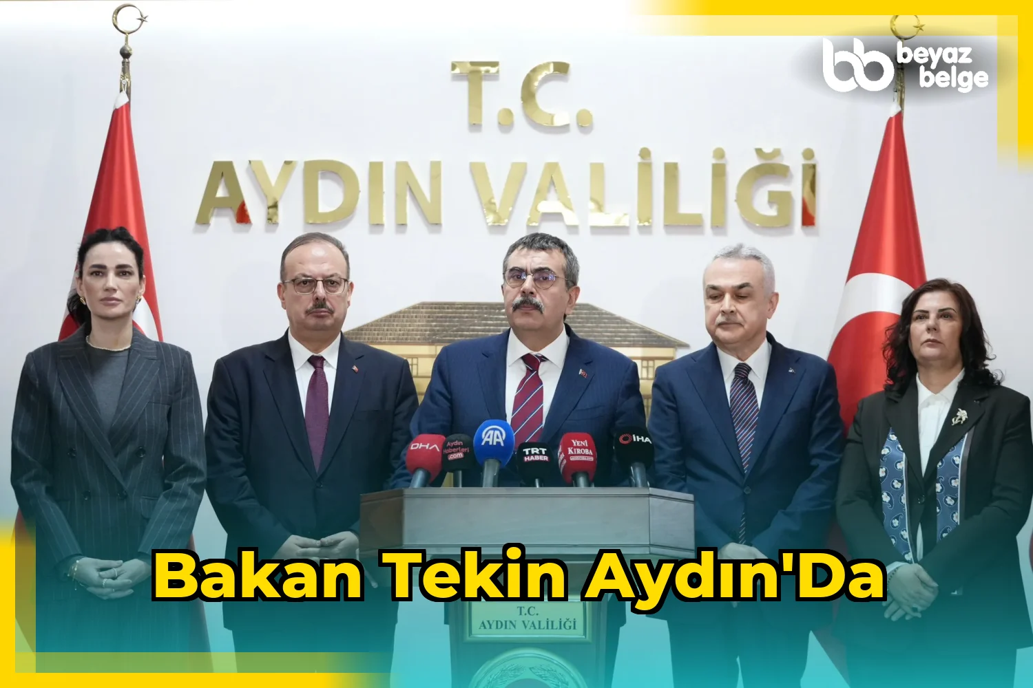 Bakan Tekin Aydın'da
