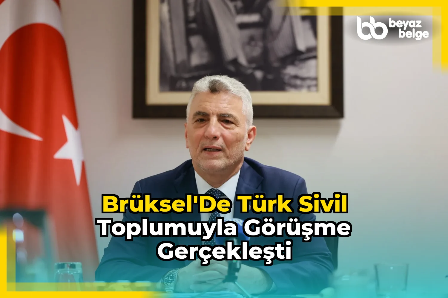Brüksel'de Türk Sivil Toplumuyla Görüşme Gerçekleşti