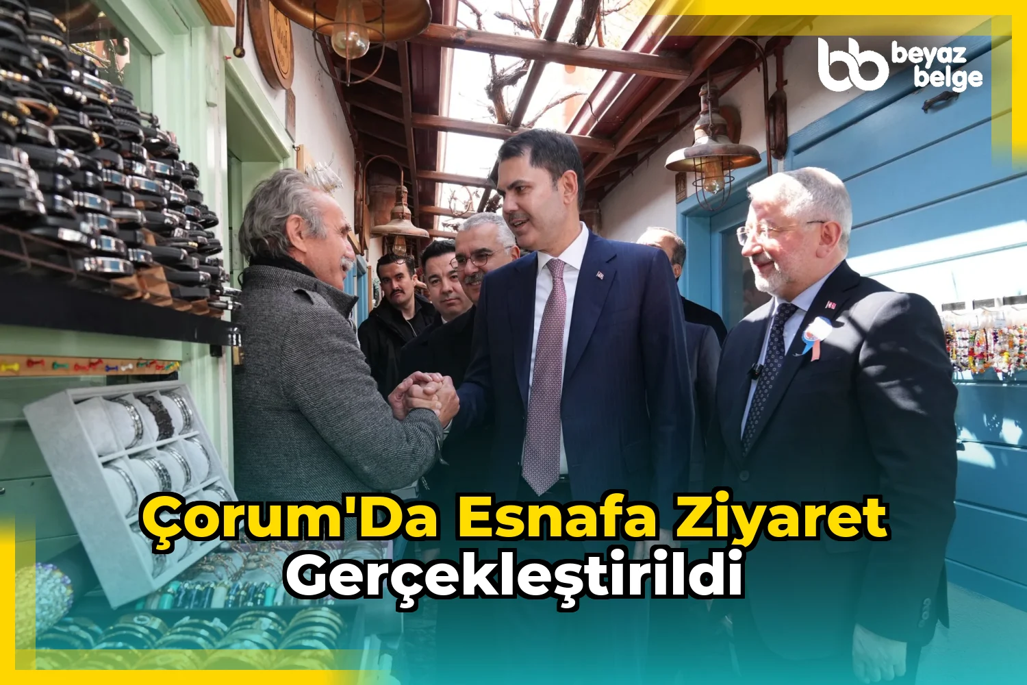 Çorum'da Esnafa Ziyaret Gerçekleştirildi