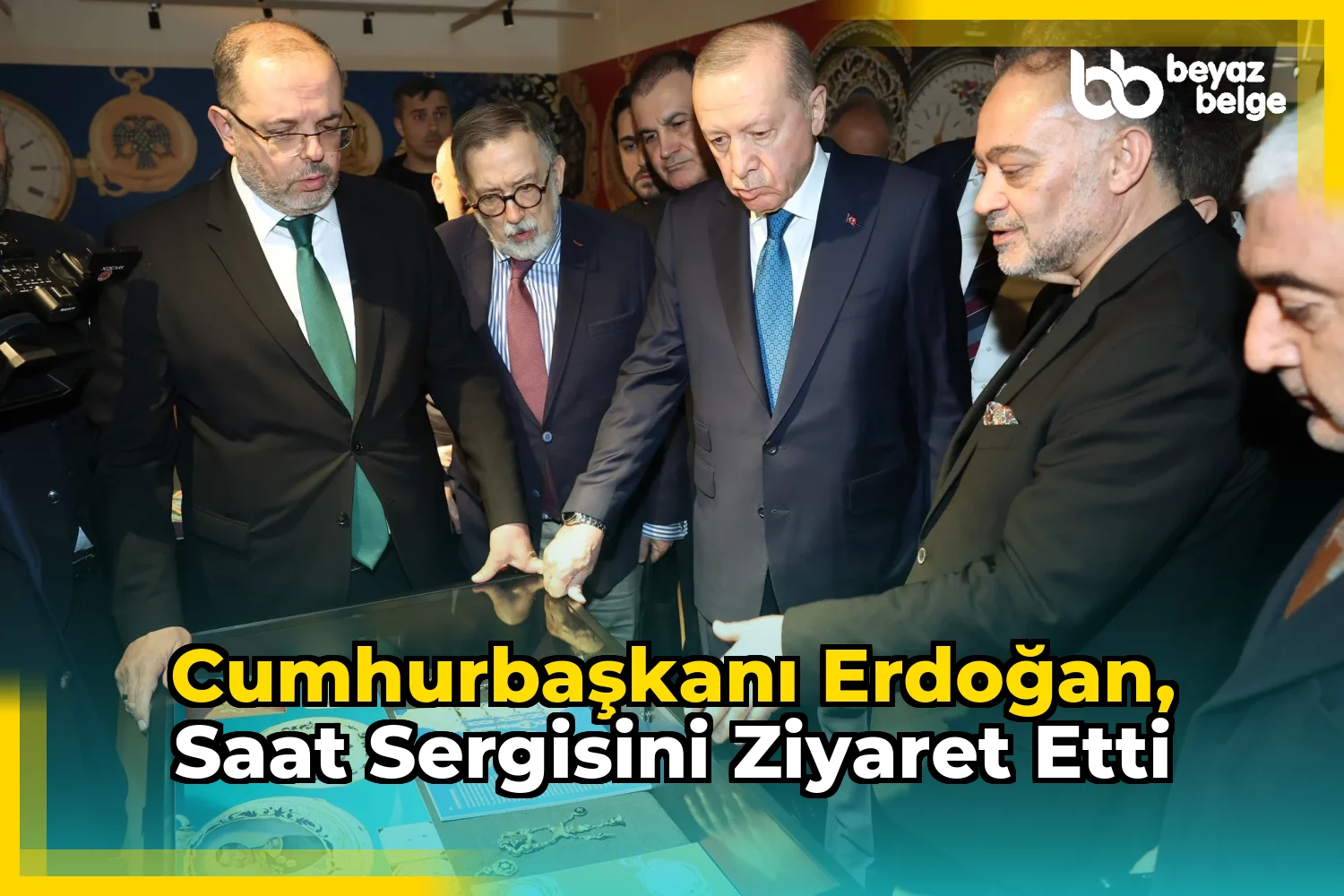 Cumhurbaşkanı Erdoğan, Saat Sergisini Ziyaret Etti